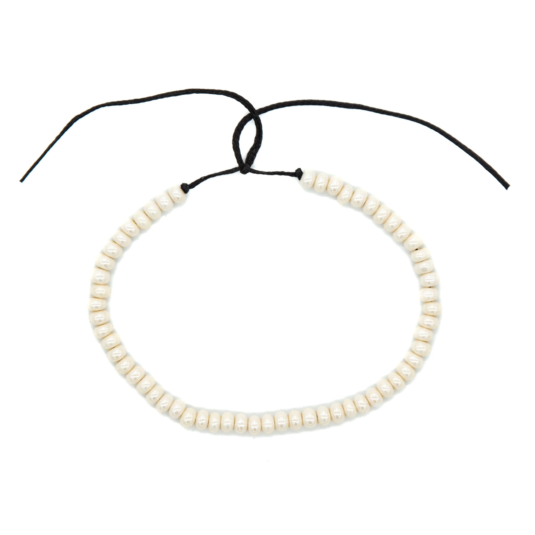 Braccialetto Bianco Perla